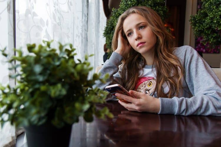 Girl with ADHD - A Weighted Blanket Can Help