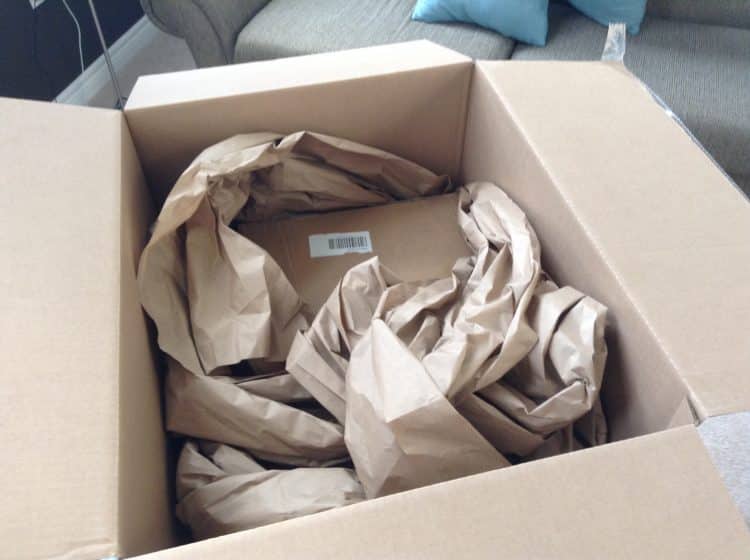 A small box within a big box.