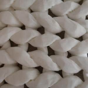 Knitted Nuzzie Weighted Blanket